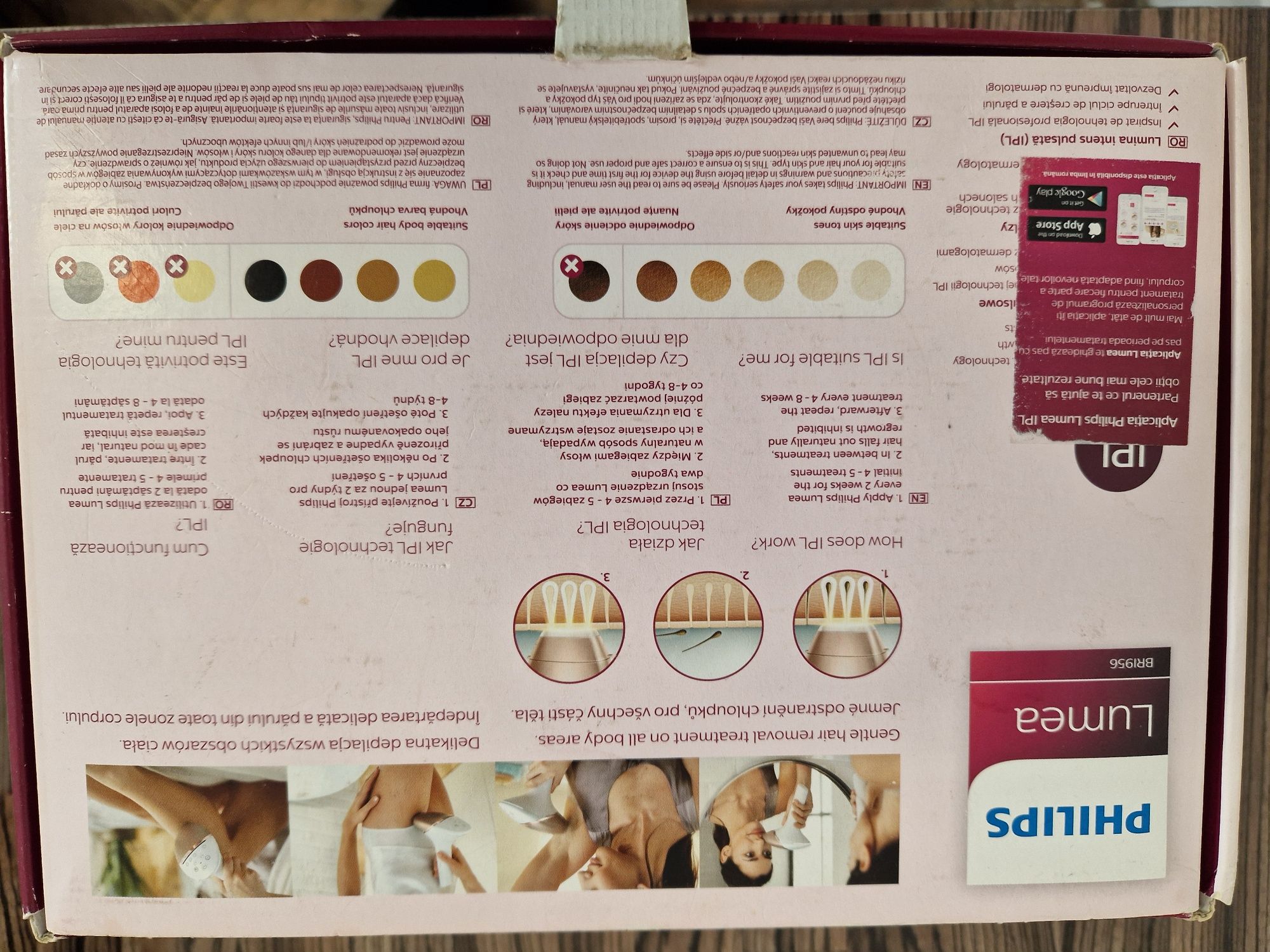 Epilator IPL Philips lumea prestige bri956