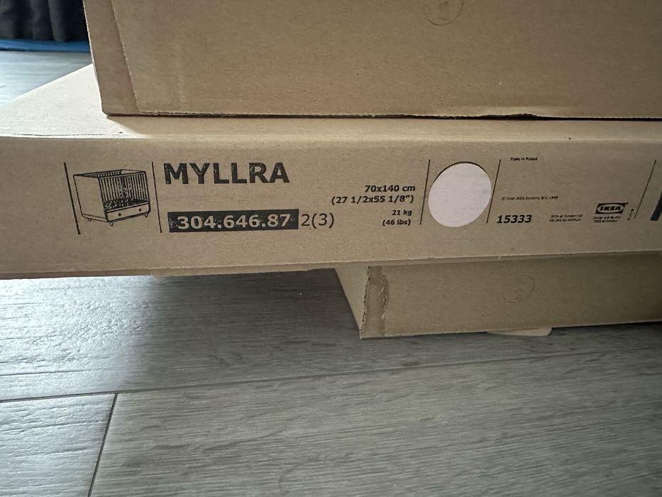 Patut Ikea Myllra Roz 70x140