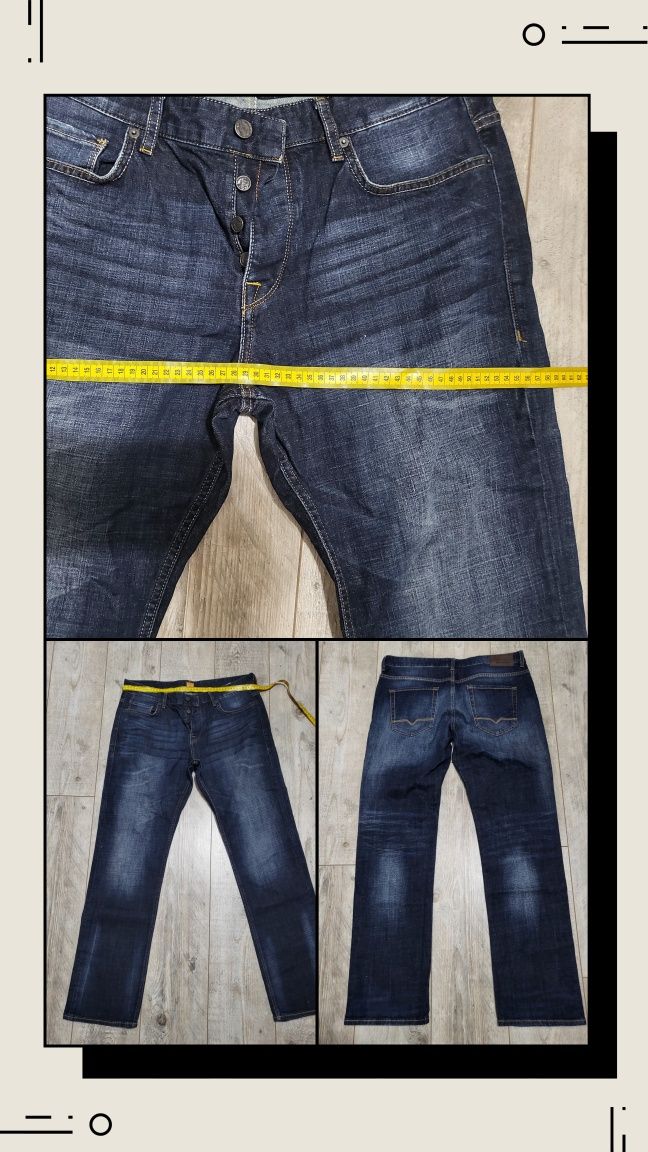 Мъжки дънки оригинални D&G Hugo Boss, Reply,Baldaserini