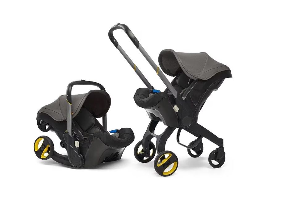 Căruț/Cărucior bebe 4 în 1  Nu mai ai nevoie de scoică auto!!! + Husa