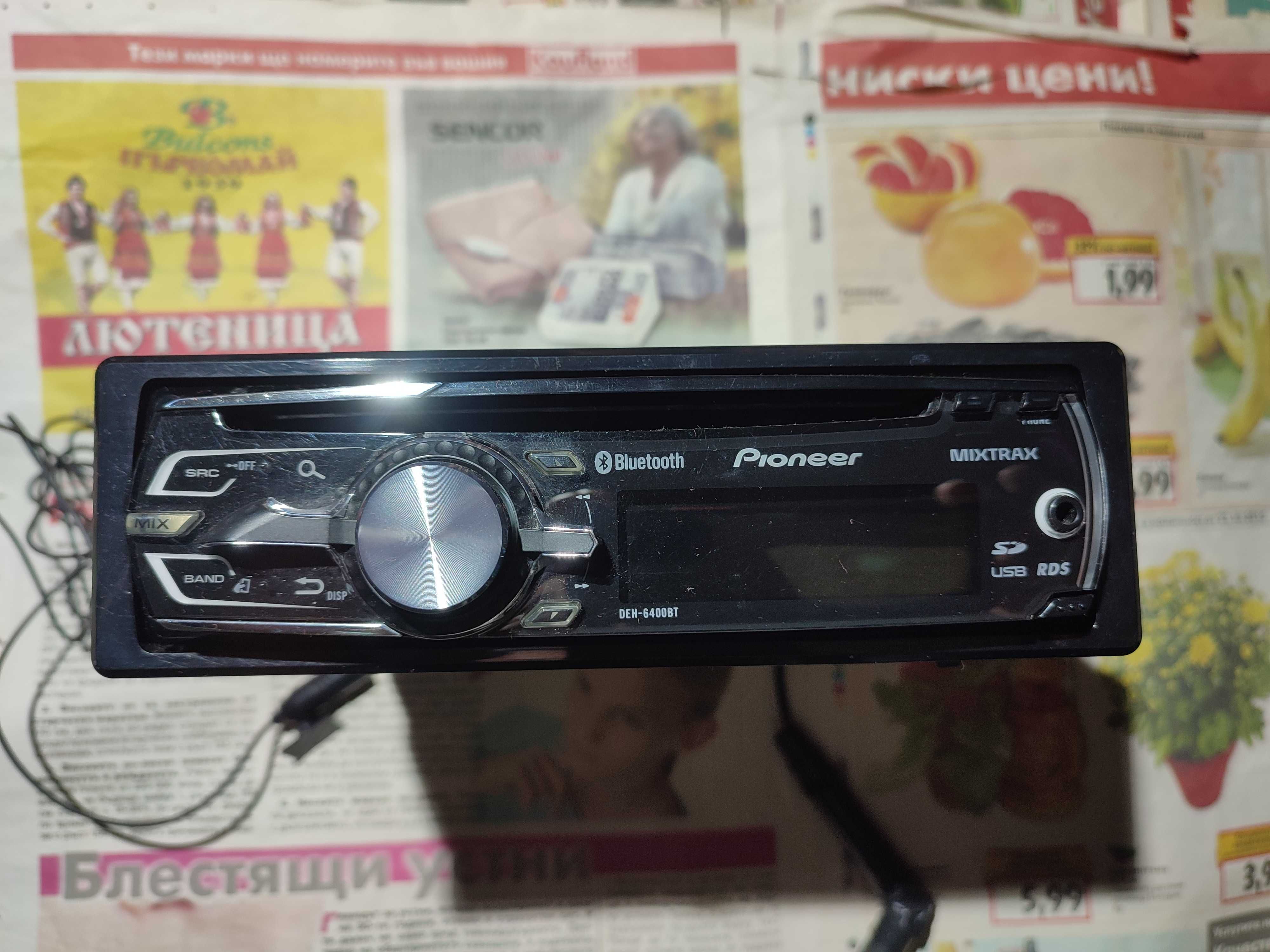 Авто CD Pioneer DEH-6400BT