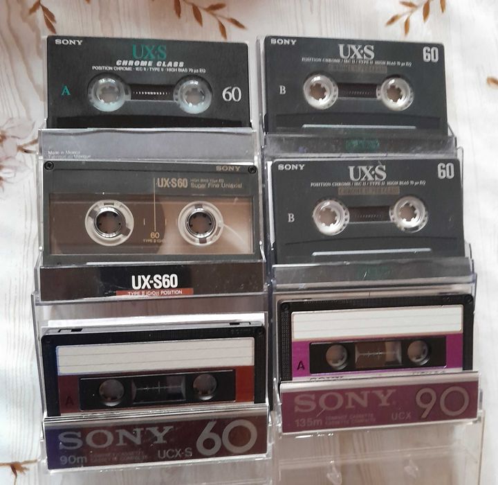 Аудио касети SONY -хром