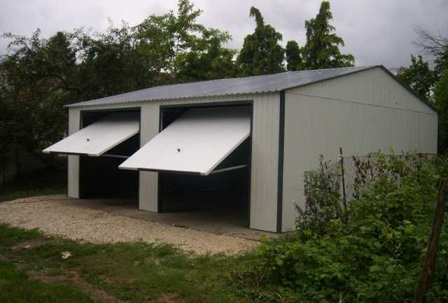 Construim Garaje Auto din structura metalica si panou sandwich izolat