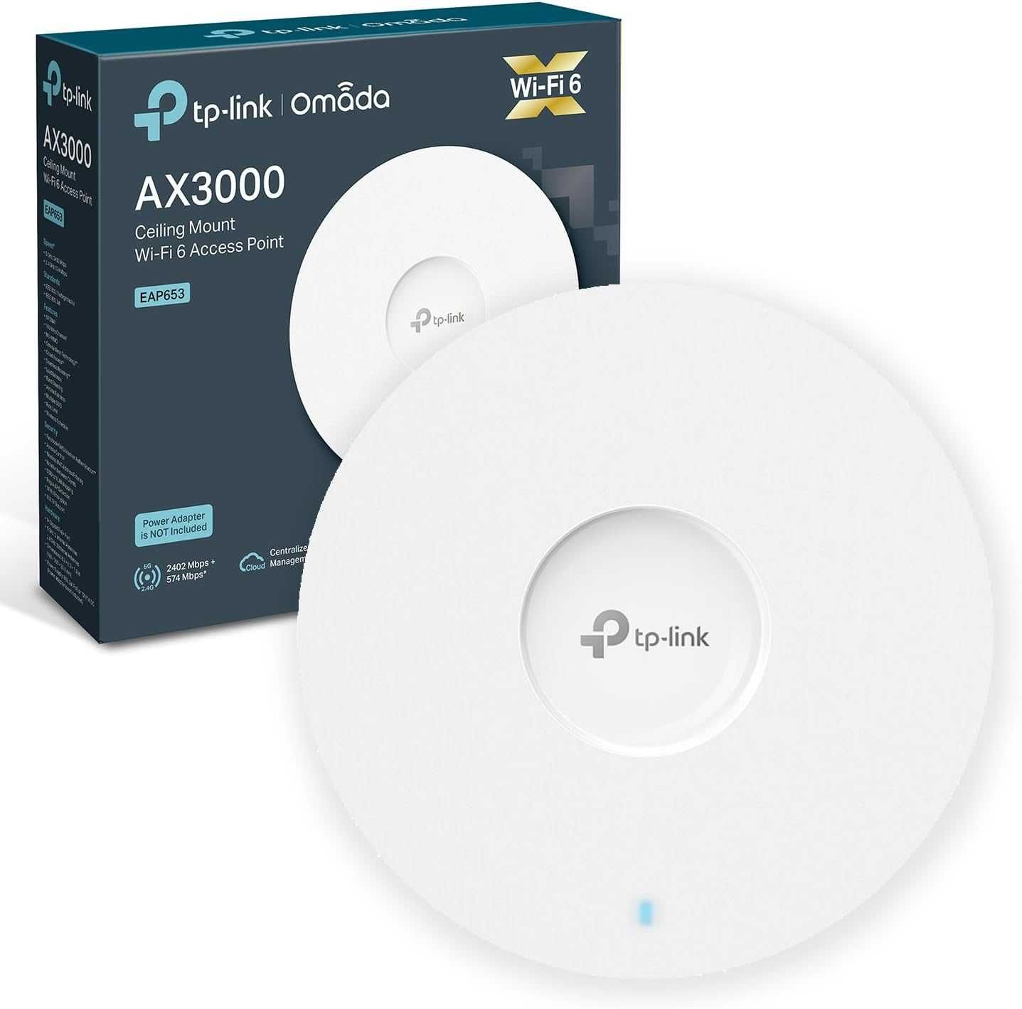 TP-Link EAP653 BOX/ AX3000 Ceiling Mount WiFi 6 Access   точка доступа