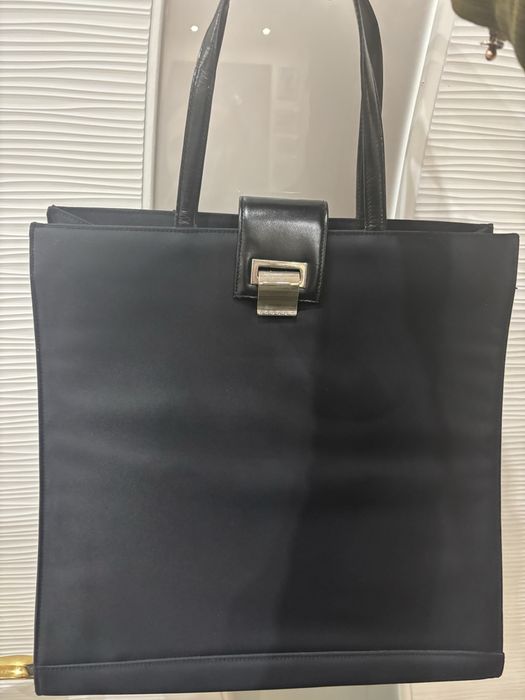 Sisley чанта плат и кожа