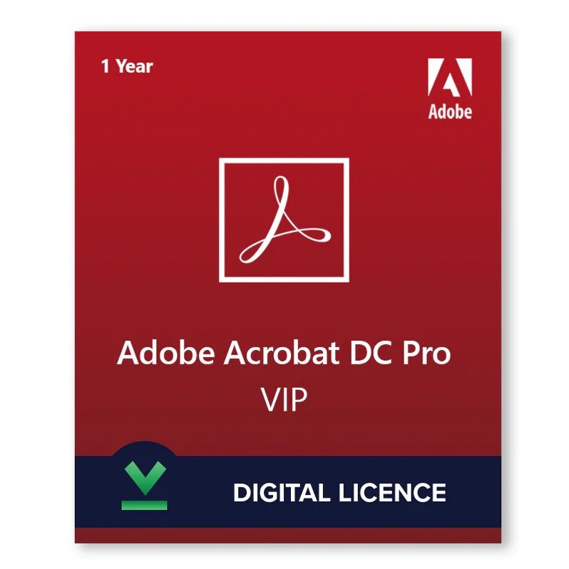 Adobe Acrobat Pro DC 2024 | Licență Electronica | 1 An 1 User