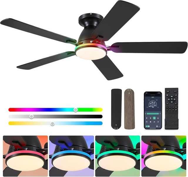 lustra cu ventilator