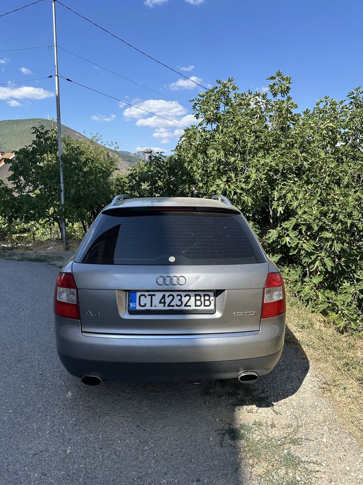Продавам audi a4 b6 avant 1.9TDI 131кс със доработки