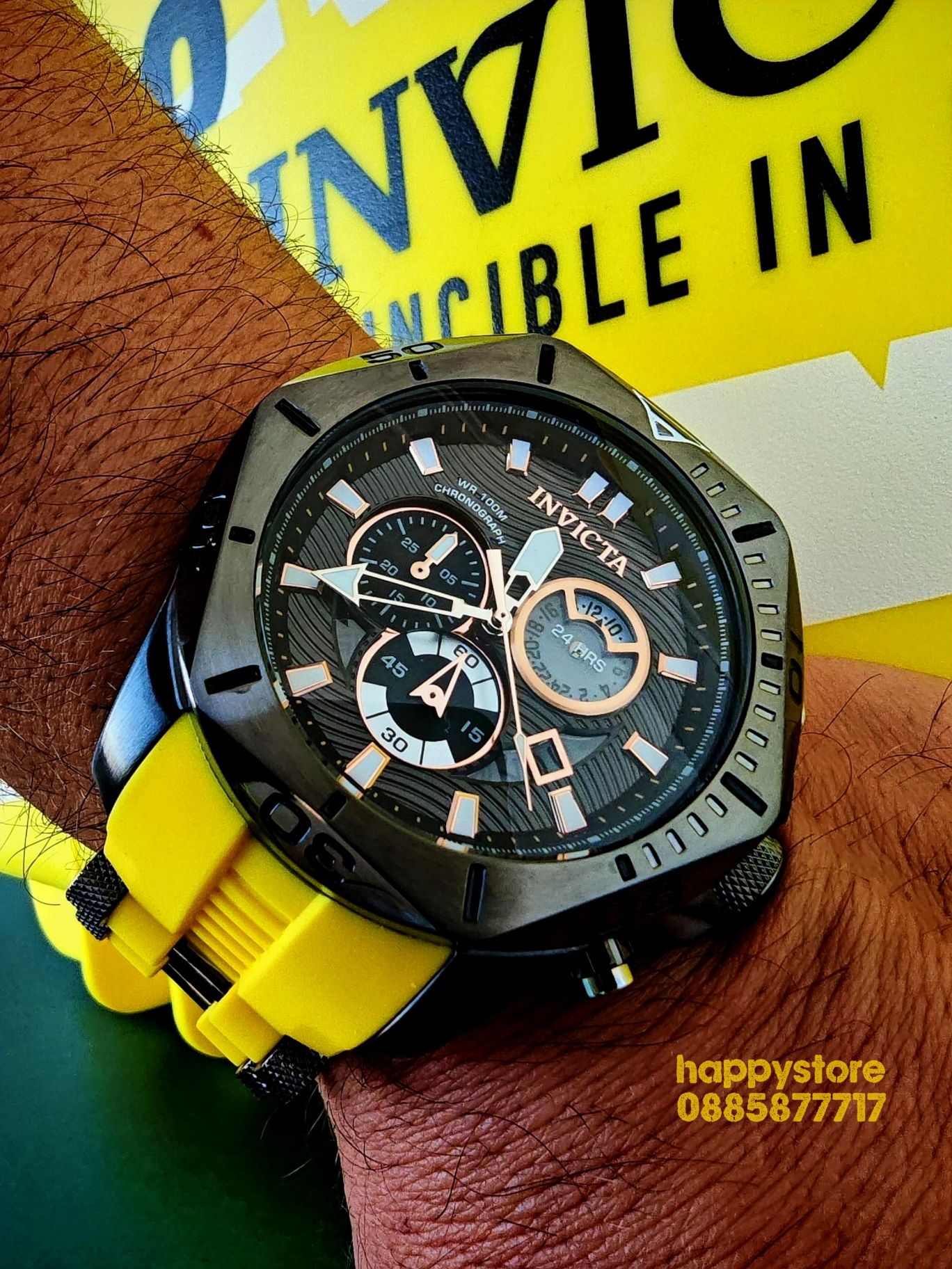 INVICTA Hexagon 50 mm, Инвикта нов ръчен часовник