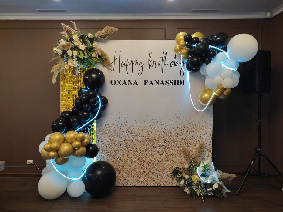 Оформление свадьбы, баннер,  фотозона, шарики, выездная регистрация