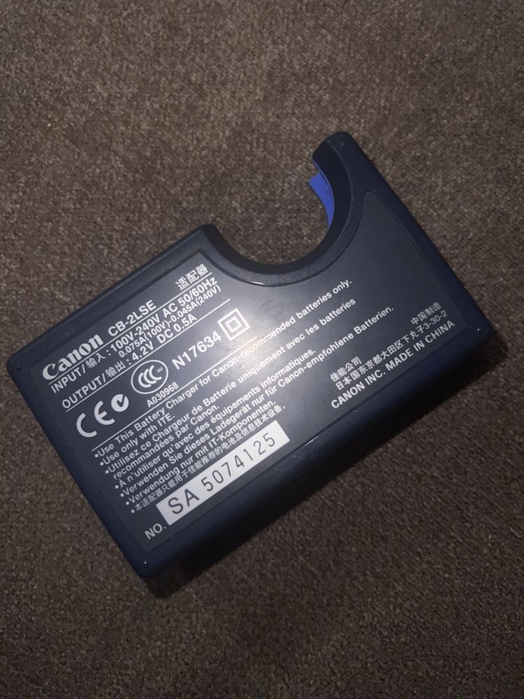 Оригинално зарядно Canon CB-2LSE