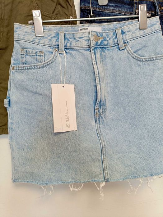 3 fustițe blugi noi H&M JBC Bershka