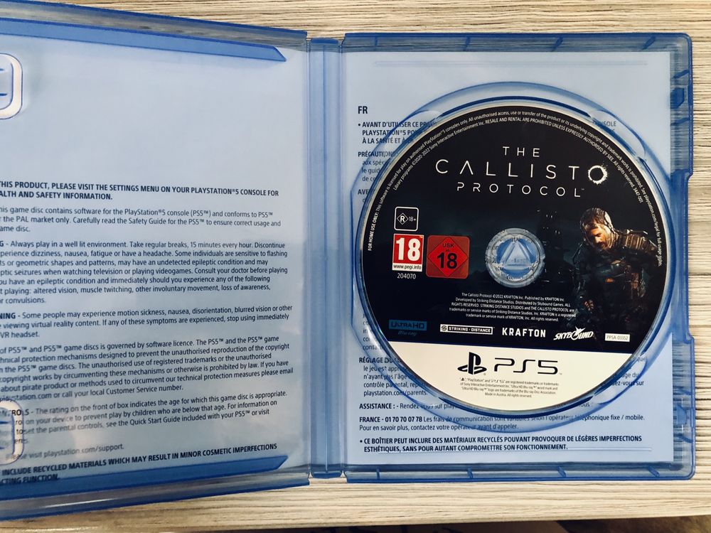 Игра PS5 The Callisto Protocol