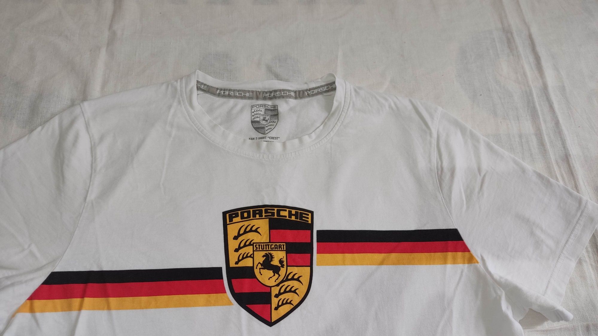Tricou Porsche Special Edition mărime L Made in Portugal colecție fani
