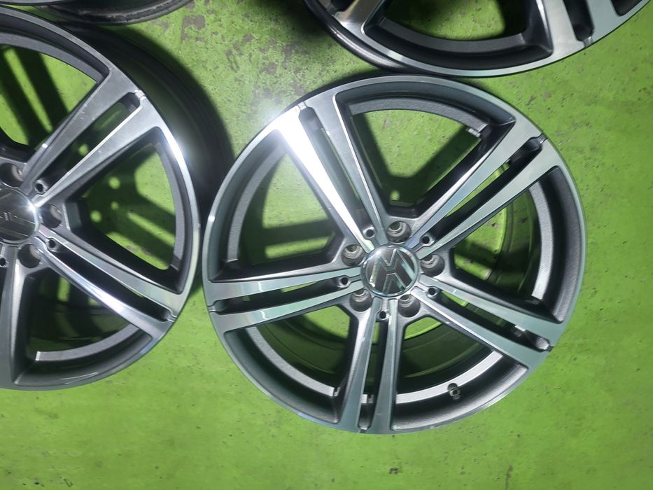 18 5x112 Vw Passat Tiguan Touran Caddy лети джанти 5х112
