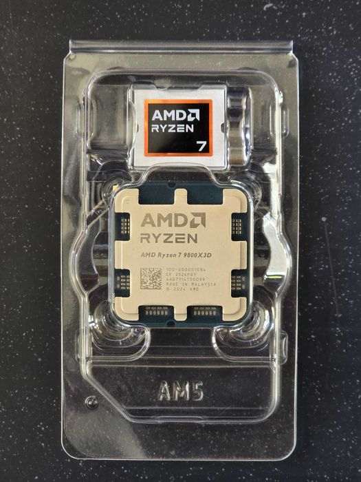 Procesor AMD AM5 Ryzen 7 9800X3D 4.7GHz Tray Nou