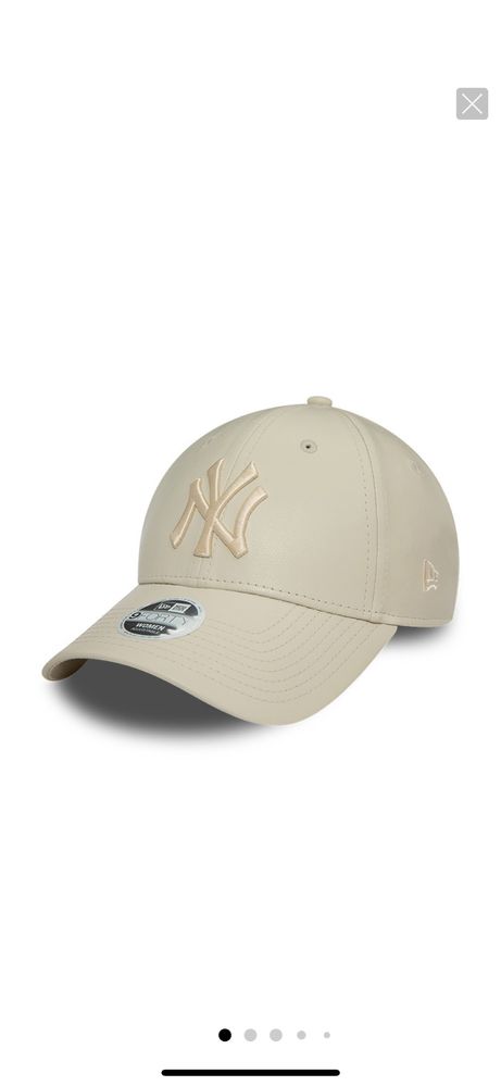 Дамска шапка new era от еко кожа