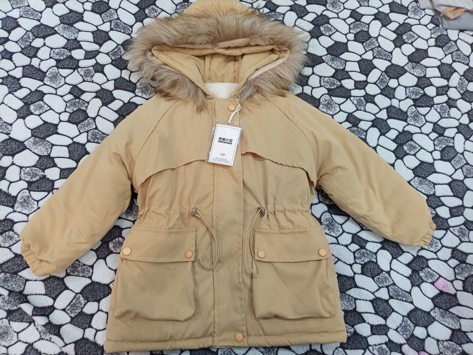 Куртка парка для девочек