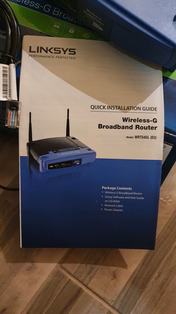 linksys рутер wrt54gl