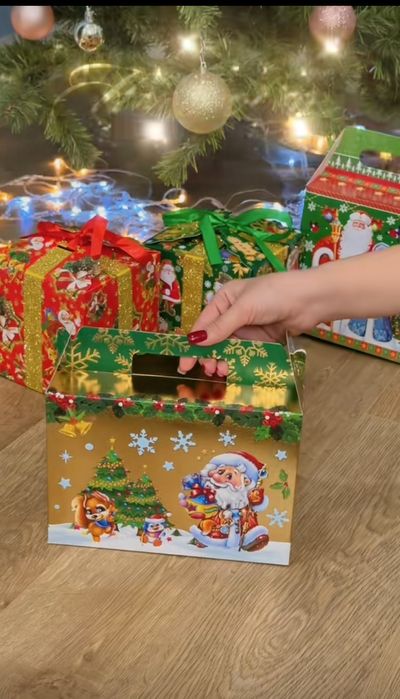 Новогодние сладкие наборы