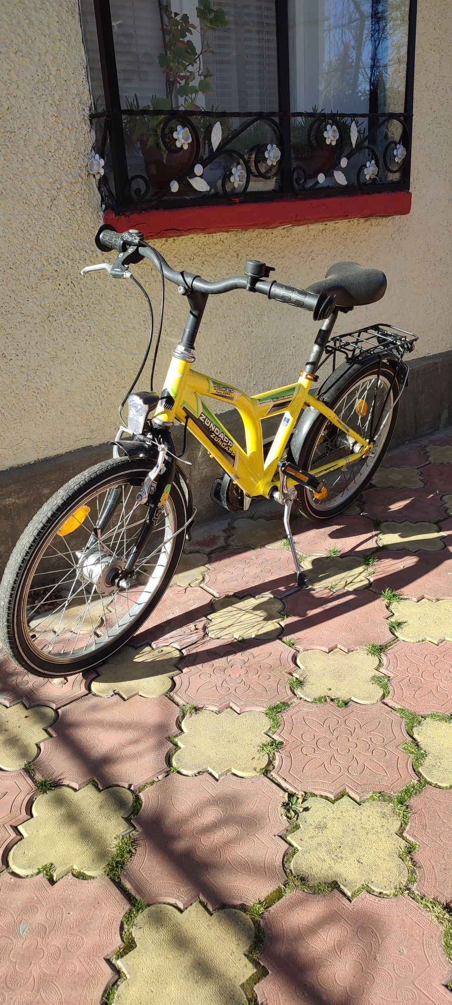 Bicicletă fete marca Zundapp 2.0 yellow