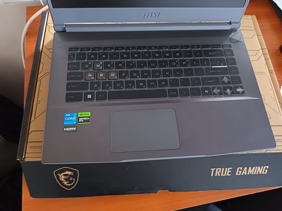 MSI Noutbook 1 yil kafolat