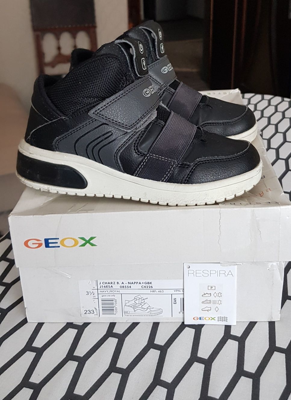 Ghete piele naturală, Geox, 32