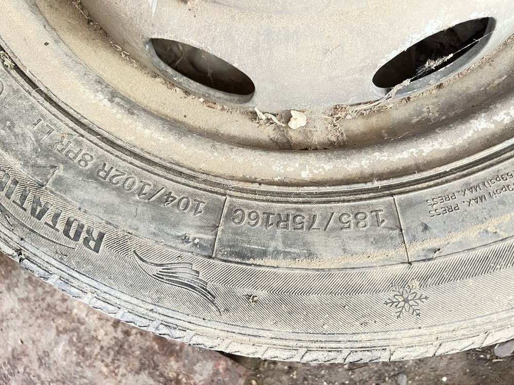 Балон с диском на газель