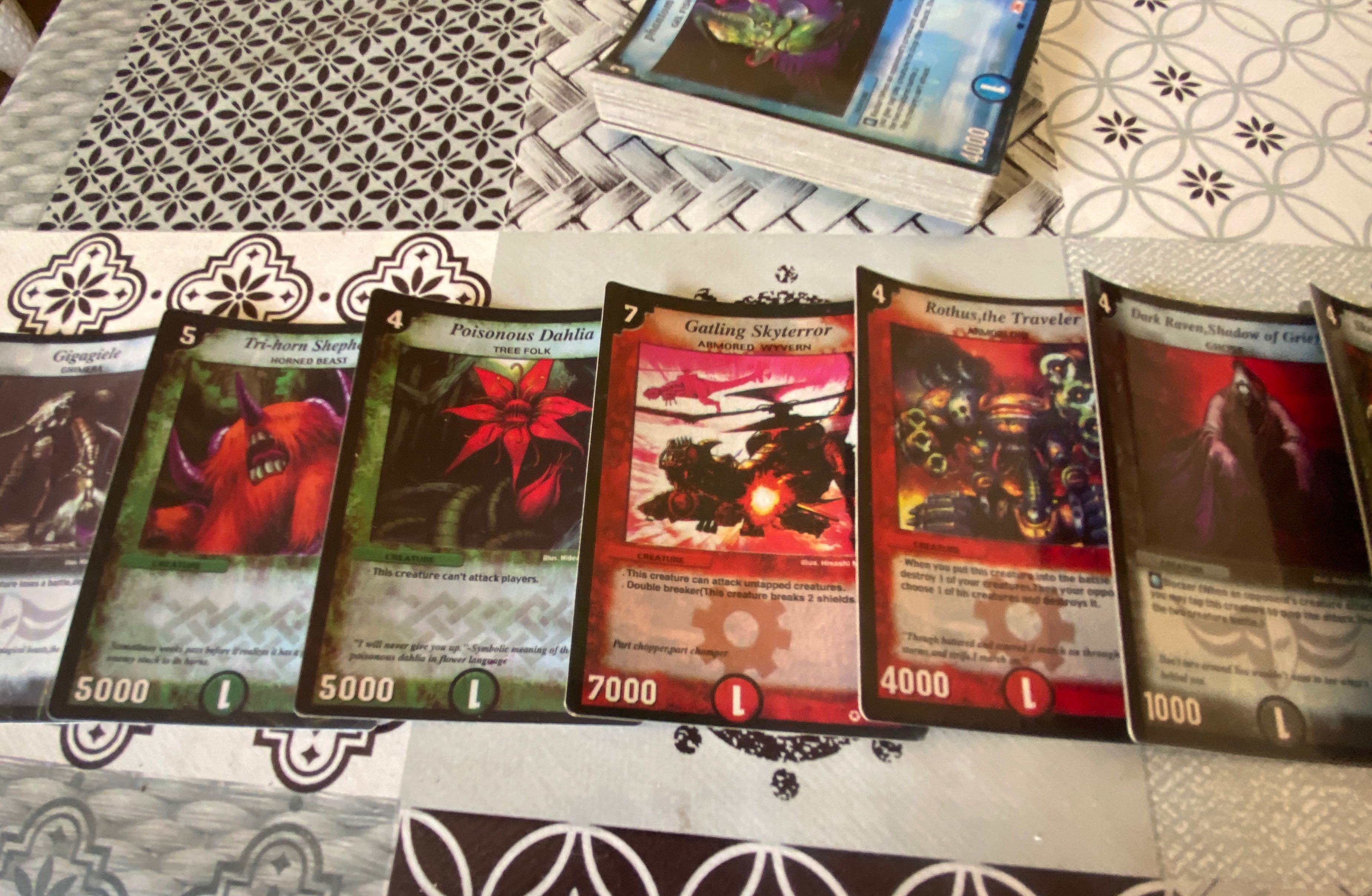 Duel Master карти цяла кутия (всички карти)
