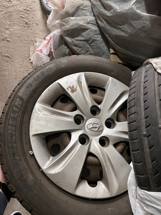 Set 4 Cauciucuri de iarna cu jante, diametru 15, Hyundai Elantra, i30