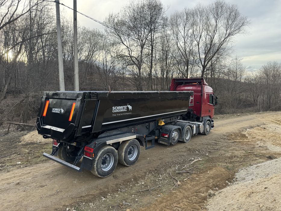 Ansamblu Cap tractor Semiremorca basculabila