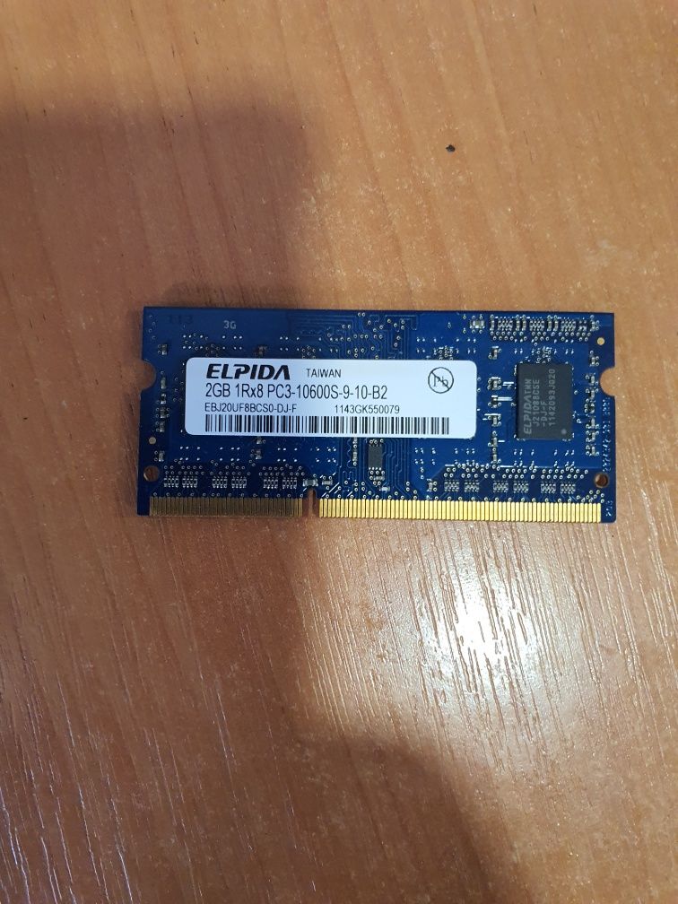 Memorie ram 2 giga ddr 3