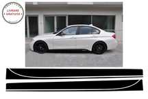 Stickere Laterale Negru Mat BMW Seria 3 F30 F31 (2011-up) M-Performance Design Neg- livrare gratuita