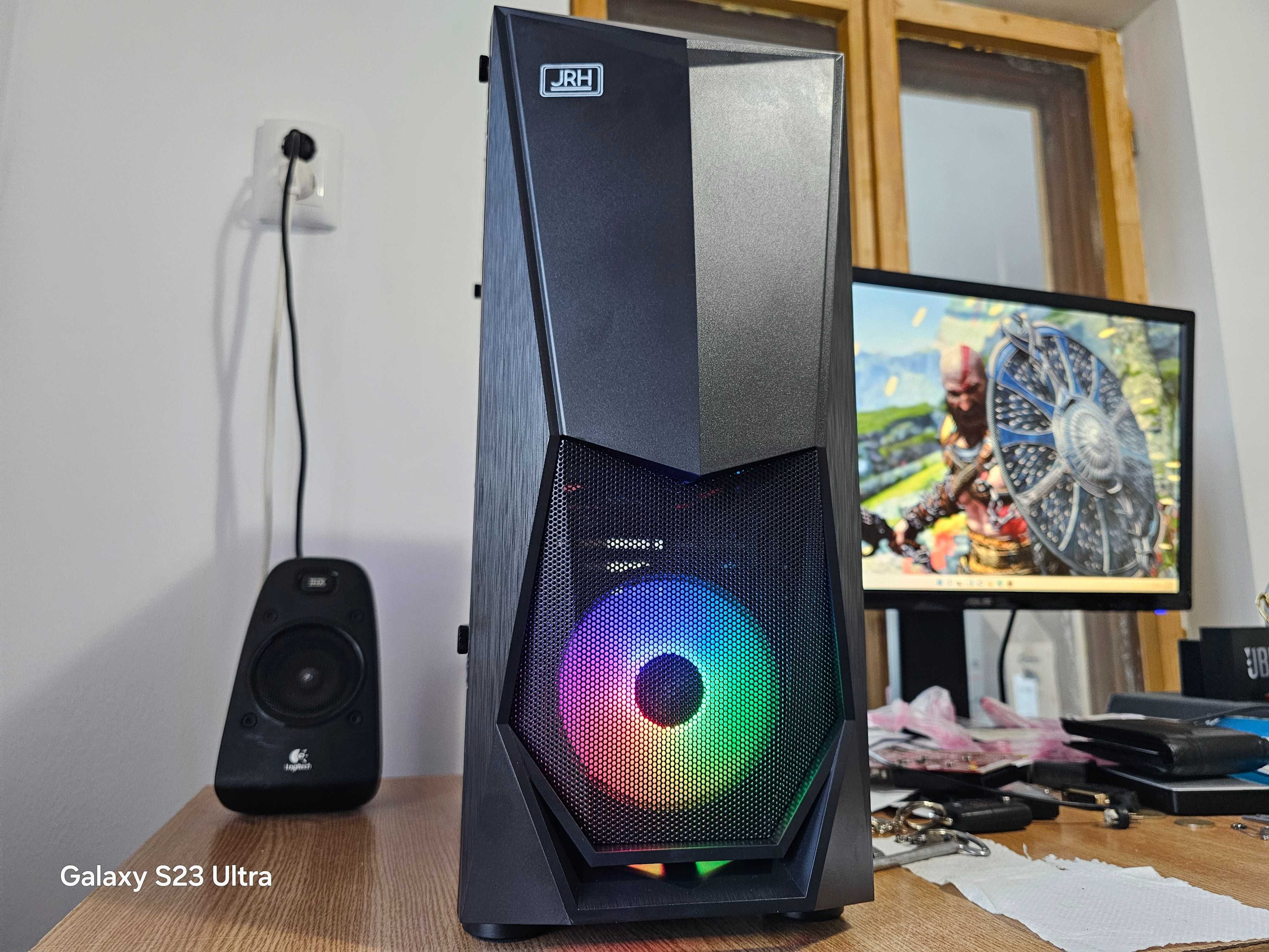 Unitate PC Gaming Ryzen 7 2700 4.10Ghz/16GB DDR4/GTX 1060 6GB/SSD/HDD