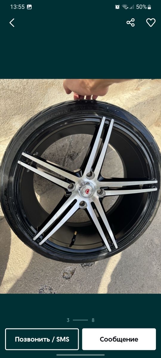 Diska balon sotiladi 17 singan yorilgan joyi yoq idial diska 230$