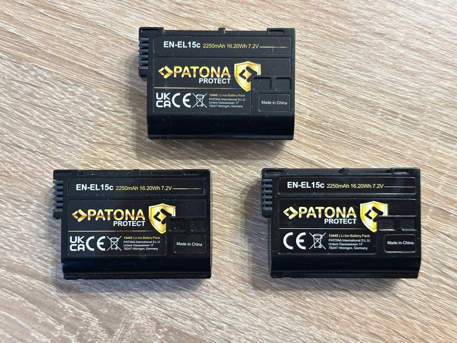 Батерия Patona Protect EN-EL15c съвместима с Nikon EN-EL15B и EN-EL15C