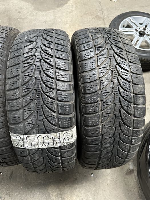 Anvelope 215/60 R16 iarnă ( m+s ) în stare bună