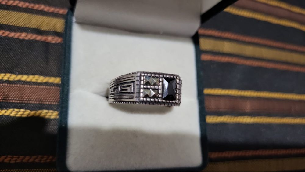 Серебряное мужское кольцо, можно в рассрочку