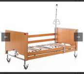 Pat electric medical și căruț electric pt persoane cu dizabilități