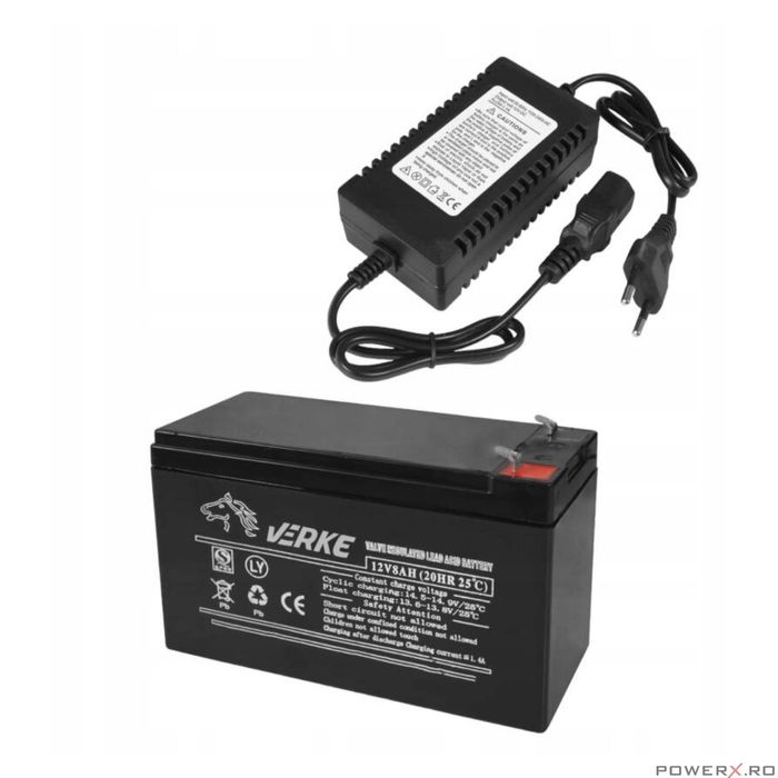 Vermorel, pulverizator manual de stropit cu baterie 8 Ah, debit 3,1