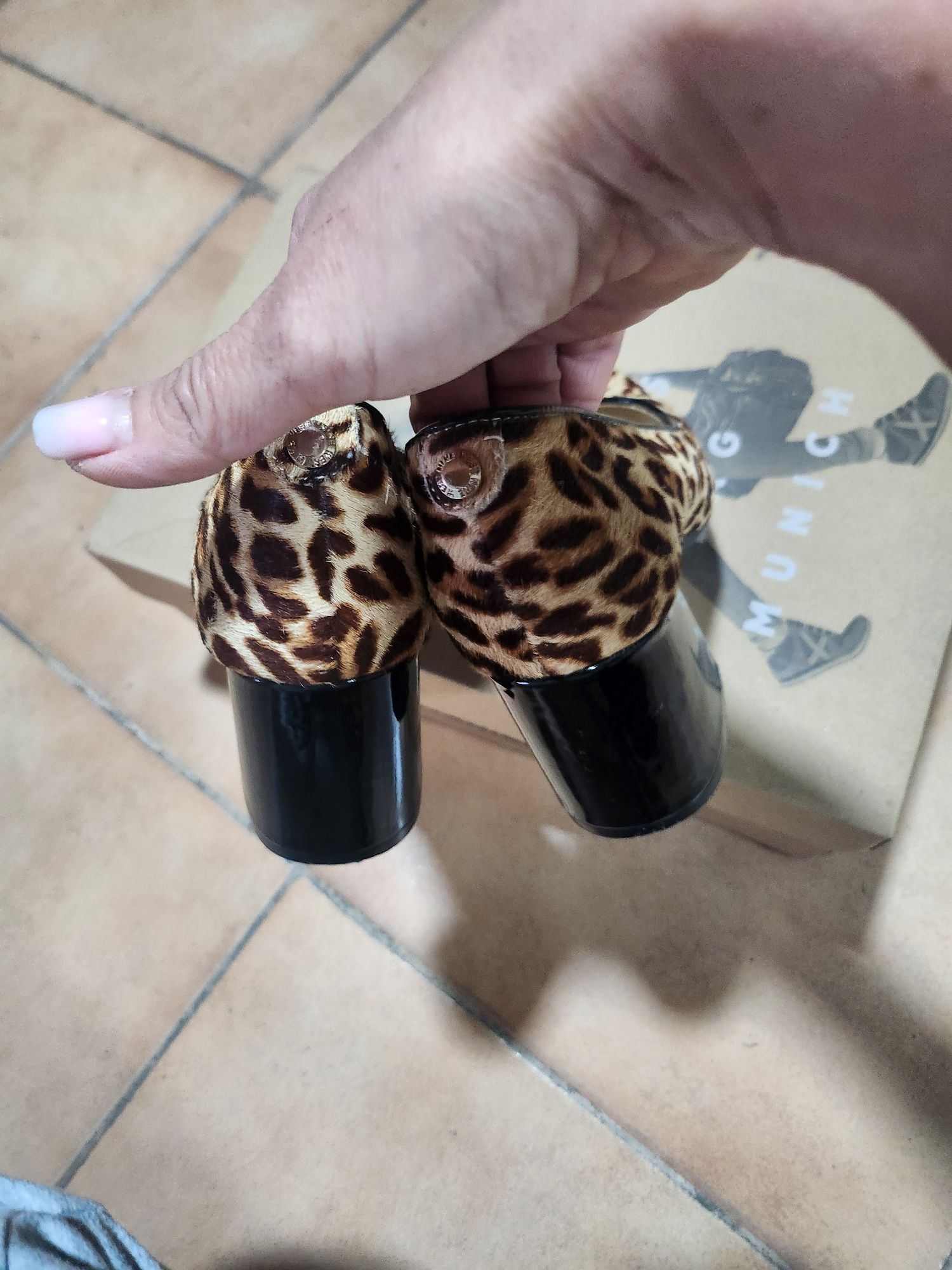 Pantofi leopard mar 35
