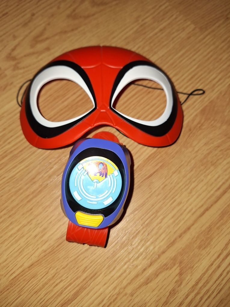Set spiderman masca și ceas