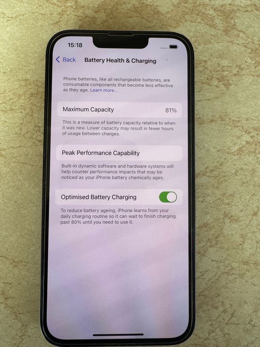 iPhone 13 тъмносин