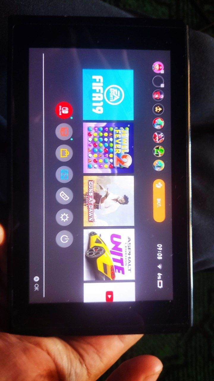 Nintendo switch orginal 2017
