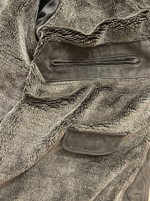 Geaca de piele intoarsa John F Gee