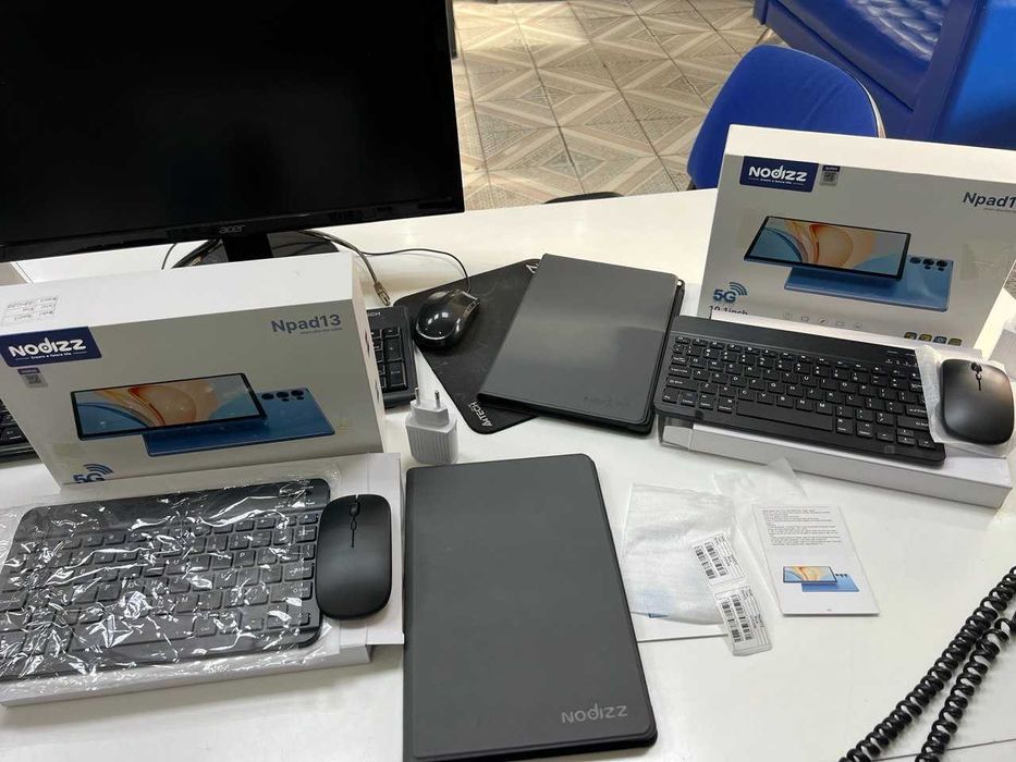 Продам 2 планшета Nodizz Npad 13-Ev 8\512Gb Blue