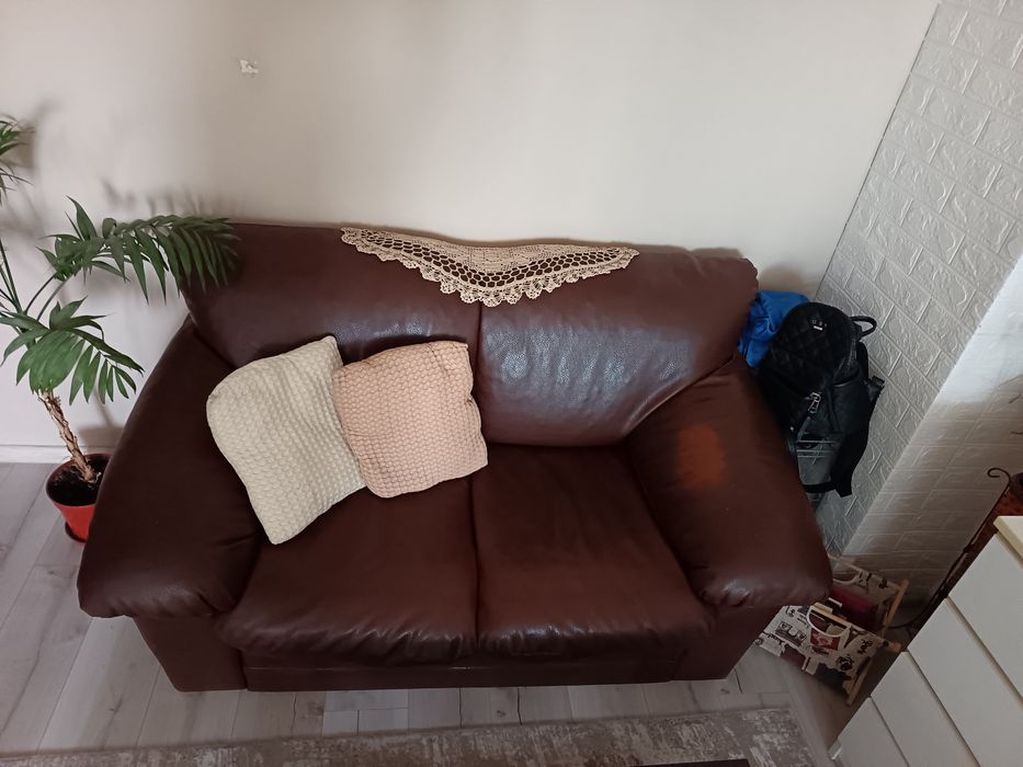 Диван еко кожа двойка