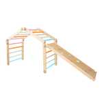 Пиклер триъгълник Wooden Magic 4 модула с рампа