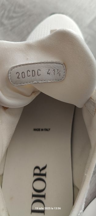 Adidași Dior originali 41.5 – 42 stare impecabilă, purtați rar
