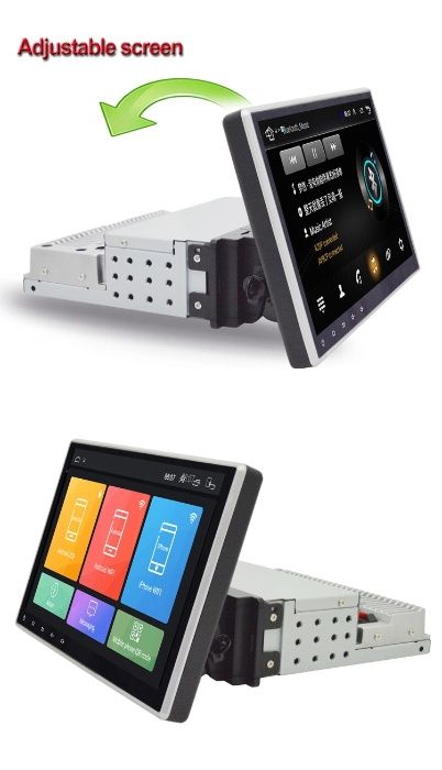 Navigatie Mare 10 inch Android-1Din Fixa si Rabatabila  1 din